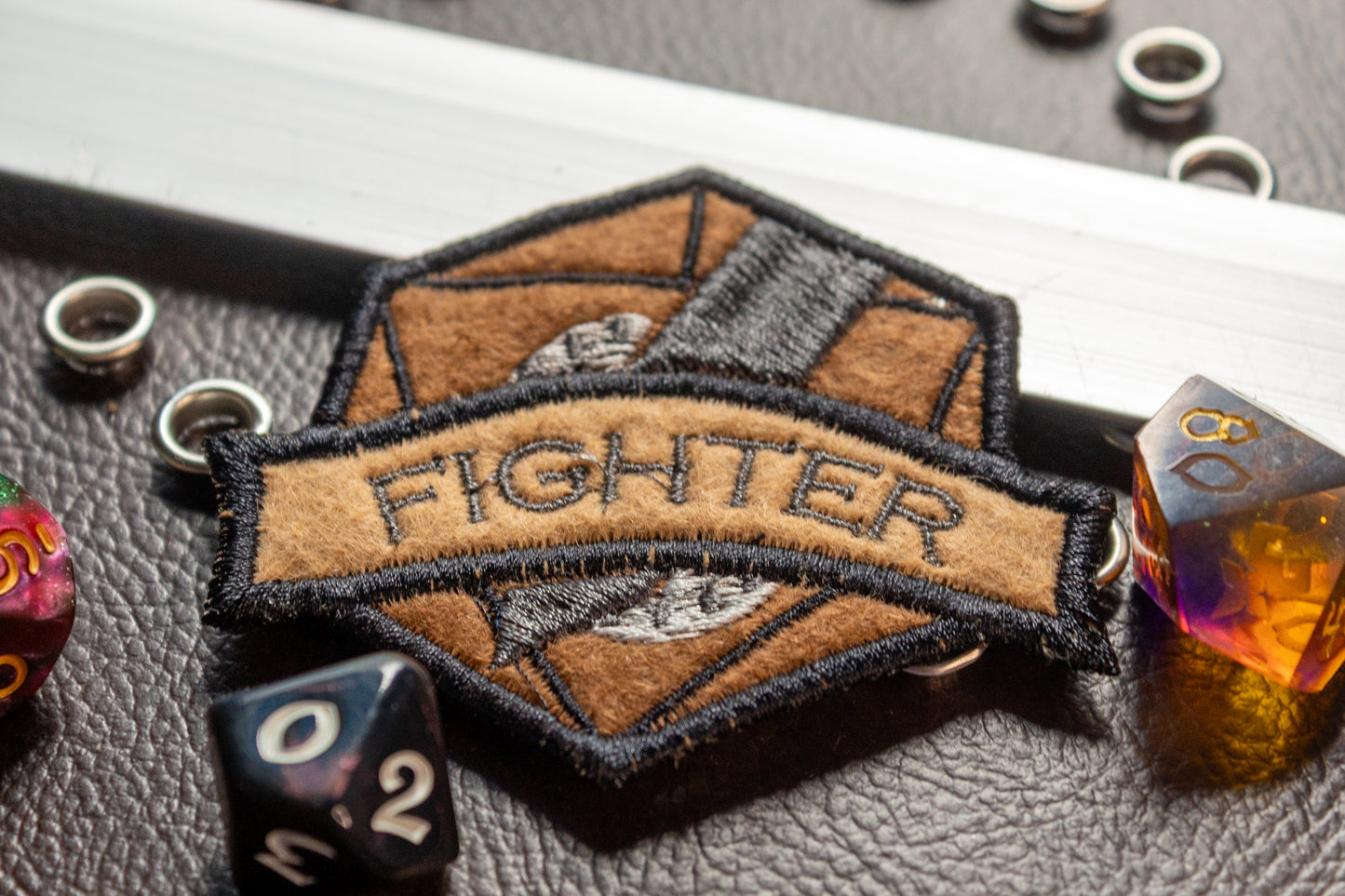 Fighter Iron-On Patch