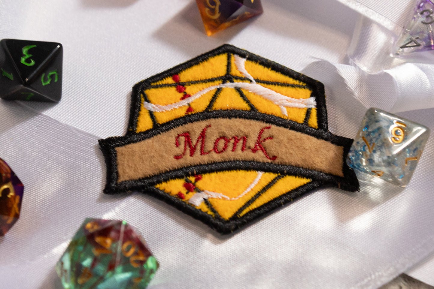 Monk Iron-On Patch