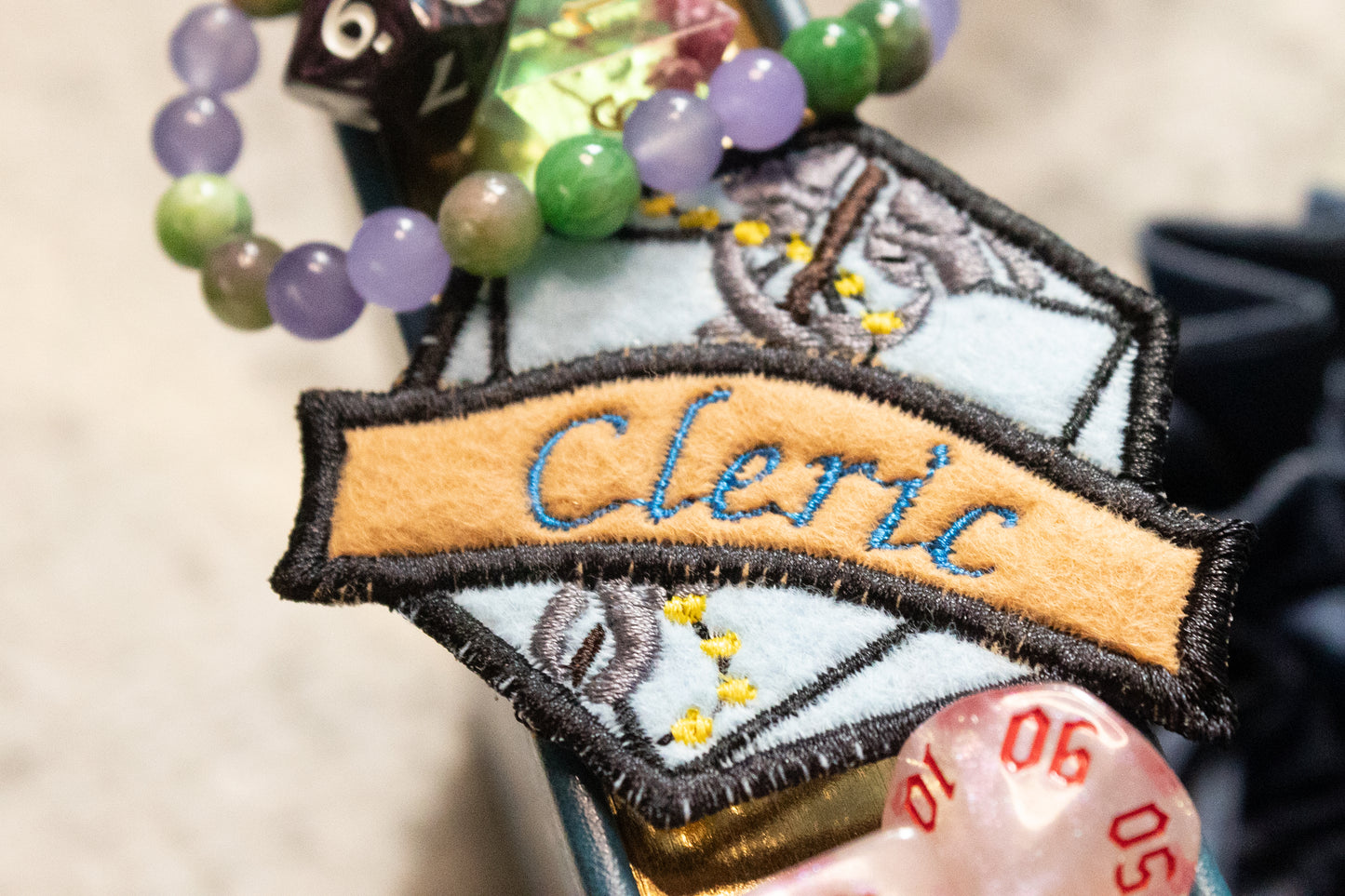Cleric Iron-On Patch