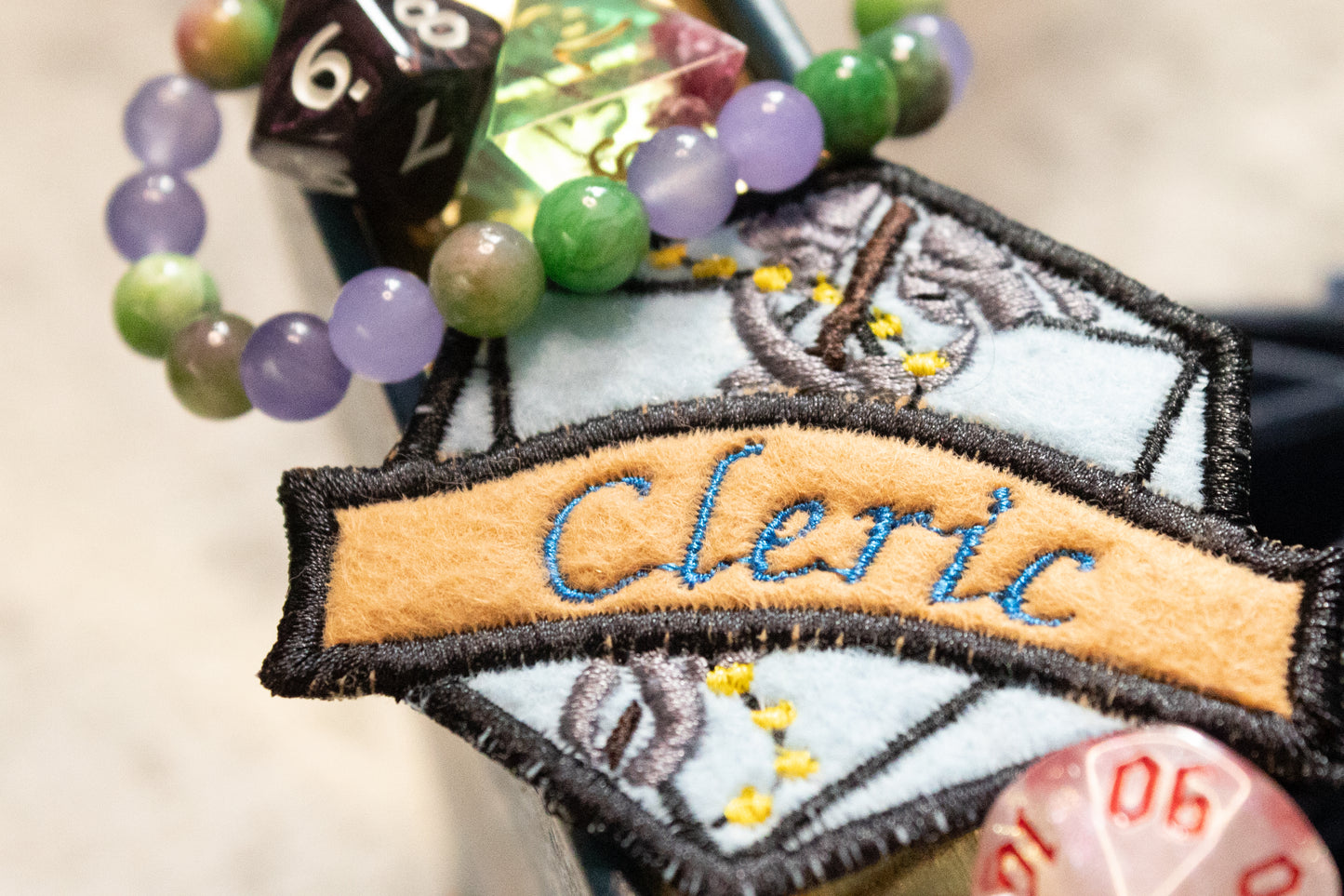 Cleric Iron-On Patch