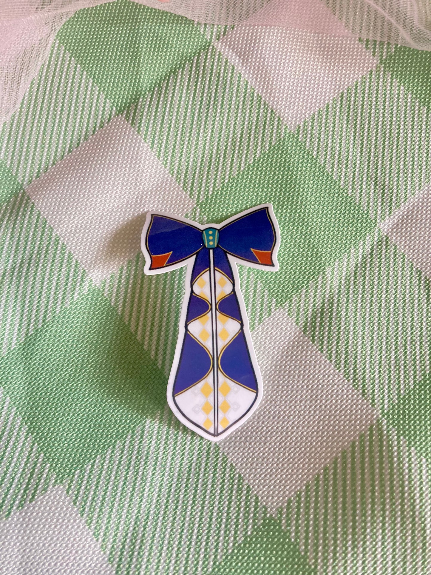 Jean Bow Sticker