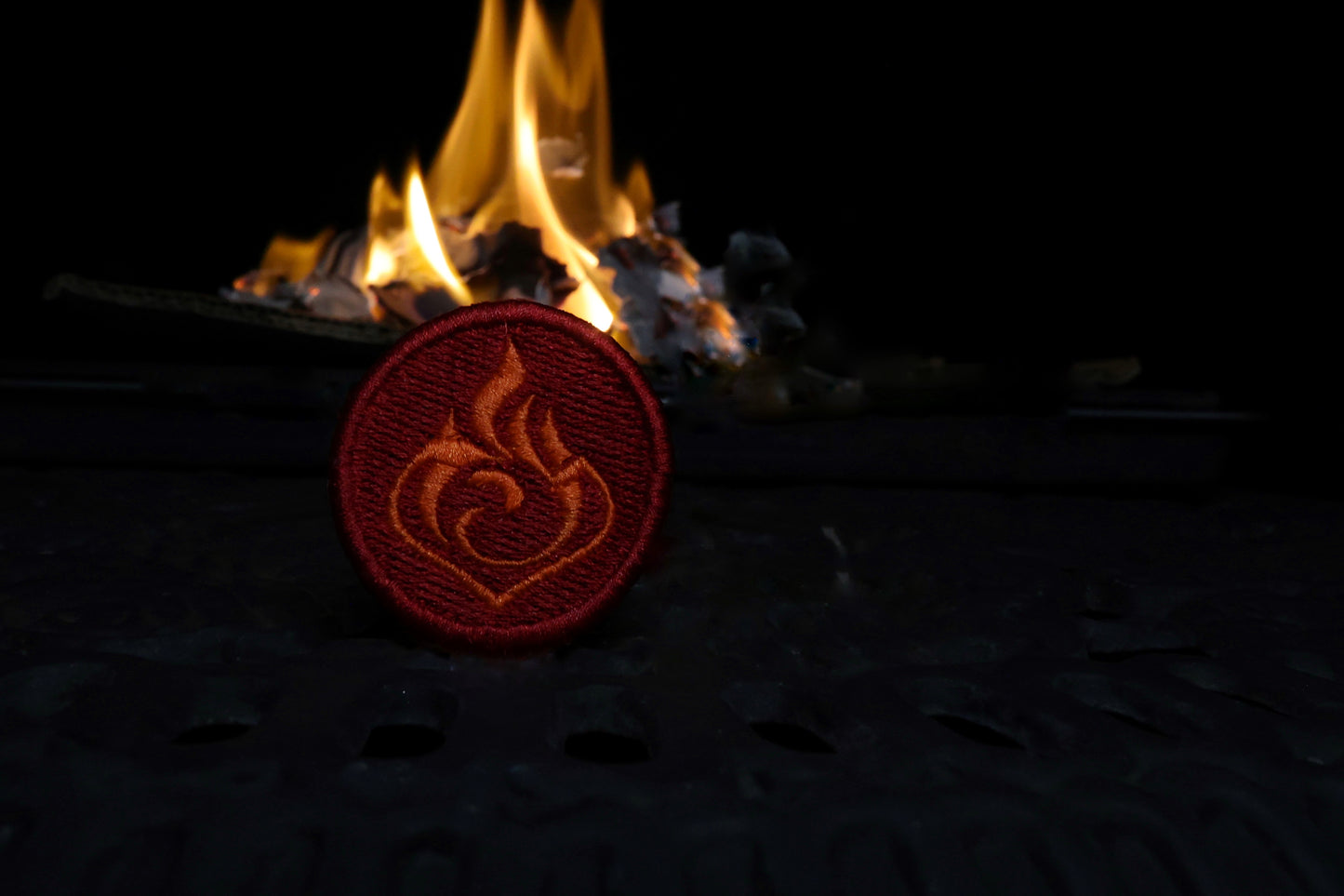 Pyro Iron-On Patch