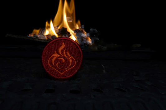 Pyro Iron-On Patch