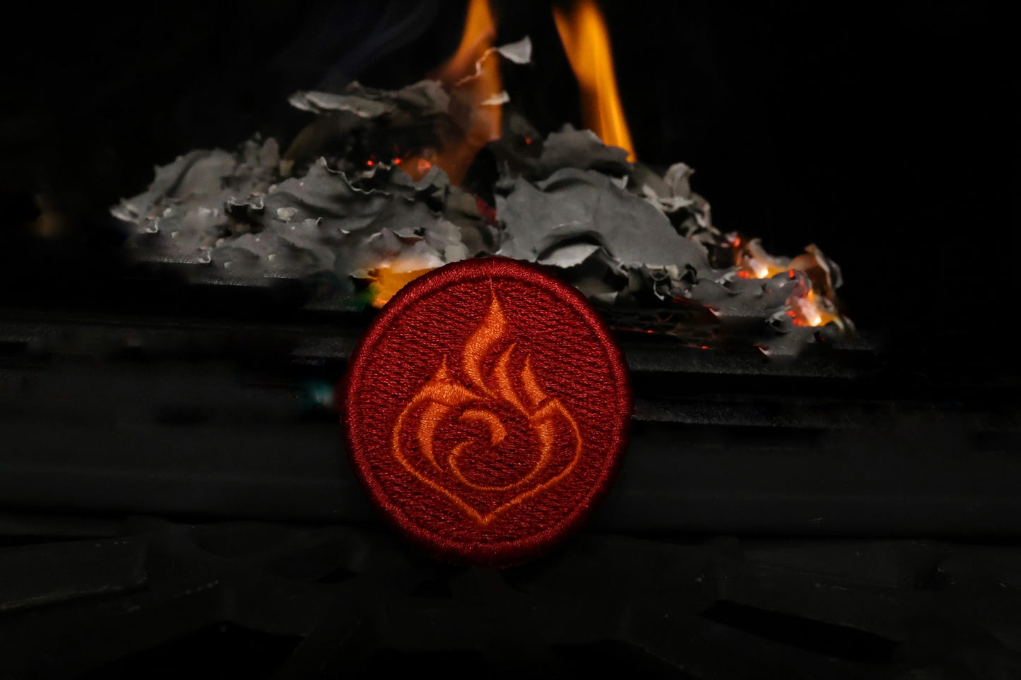 Pyro Iron-On Patch