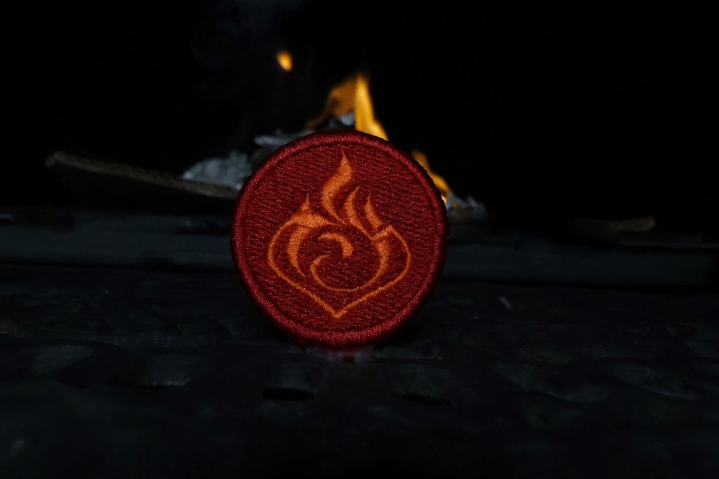 Pyro Iron-On Patch