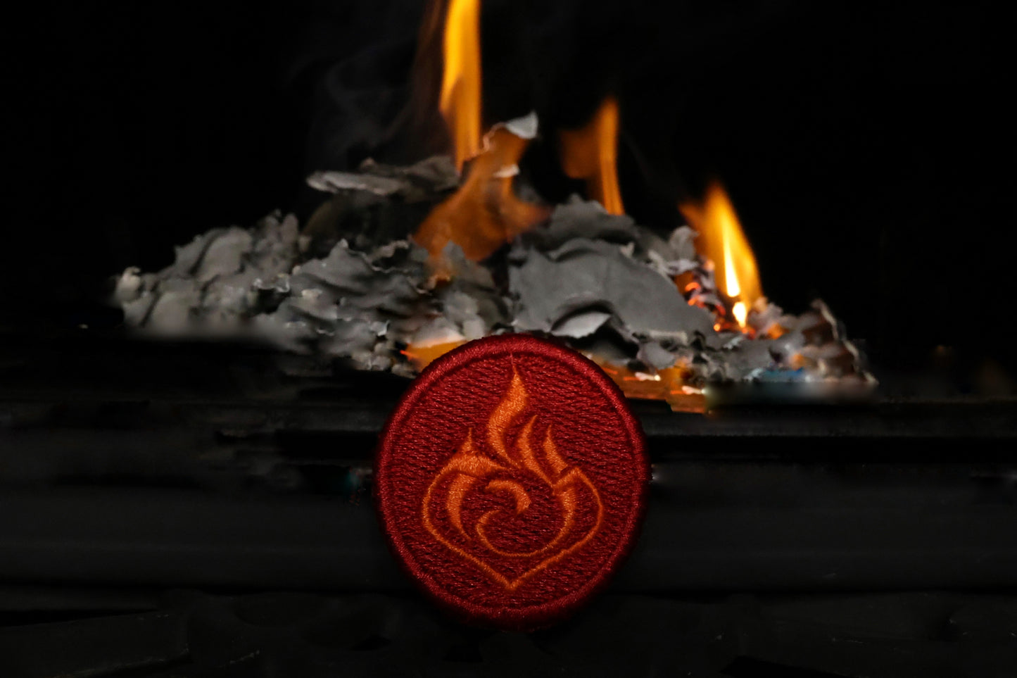 Pyro Iron-On Patch